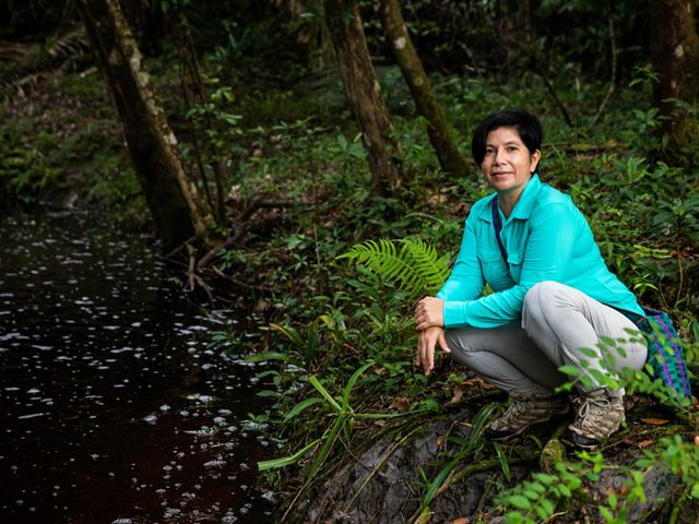Biologist Elma Kay portrait.